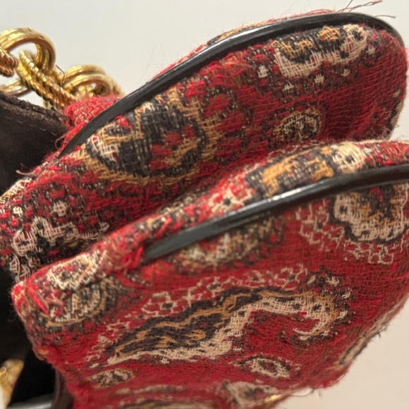 Dolce & Gabbana tapestry bag 2005 vintage RARE - Picture 11 of 12